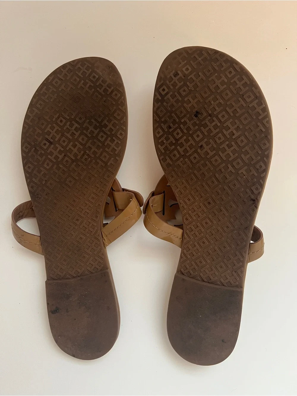 Tory Burch Patent Leather Miller Sandals